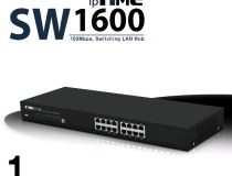 ipTIME SW1600 [스위칭허브/16포트/100Mbps/랙마운트가능]