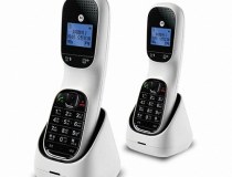 모토로라 땅콩 무선 전화기 TD1001A