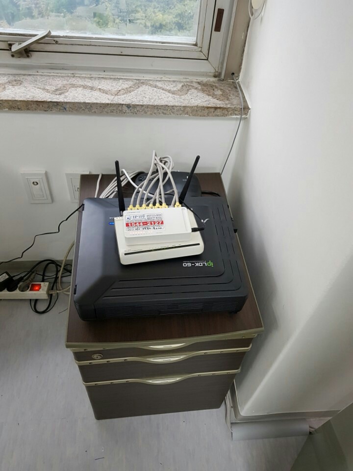 사무실랜공사 깔끔하게했어요