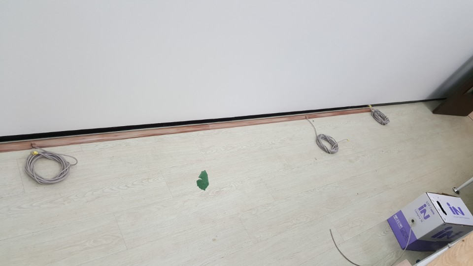 Ip119사무실랜공사 랜선공사 랜공사 완벽하게 작업