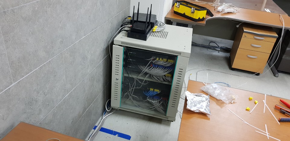 서울 영등포구 신길동 사무실랜공사 및 선정리